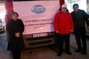 DATÜB bir TIR'nı daha Bursa'dan Yolcu Etti