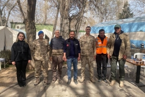 ​DATÜB Genel Sekreteri Fuat Uçar ve DATÜB Kadın Kolları Başkanımız Refika Muhammedgil, Elazığ Vali Yardımcısı Abdulkerem Abbasoğlu ile Kahramanmaraş'ta Görüştü