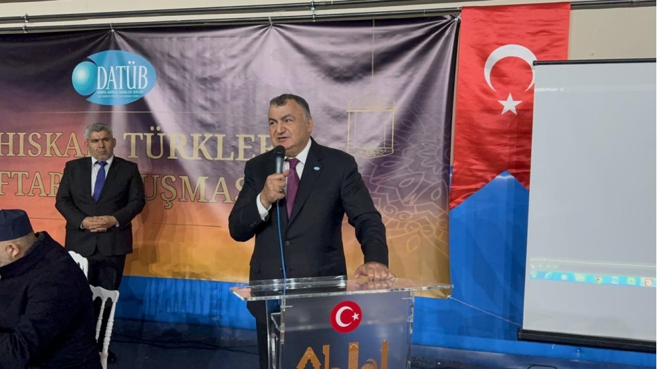 Ahlat\\\'ta Dünya Ahıska Türkleri Birliği Tarafından İftar Yemeği Düzenlendi