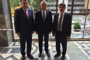 DATÜB Genel Başkanı Sn. Ziyatdin Kassanov Ankara'da Darbe Girişiminden Sonra Bir Dizi Görüşmelerde Bulundu