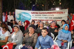 Erzincan, Üzümlü Halkı Meydanlarda