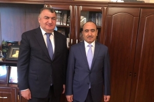 ​Azerbaycan Cumhurbaşkanı Yardımcısı Ali Hasanov Bakü'de DATÜB Heyetini Kabul Etti