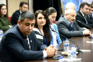 Yurtdışı Türkler ve Akraba Topluluklar Başkanlığı (YTB)’nın, Dünya Ahıska Türkleri Birliği (DATÜB) Kapasite Geliştirme Programı kapsamında Türkiye’ye gelen katılımcılar, YTB Başkanı Doç. Dr. Kudret Bülbül ile buluştu