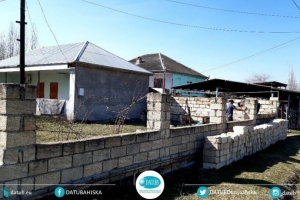 ​DATÜB, Azerbaycan'da bir Caminin daha Tamirine Başladı