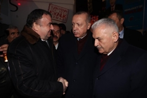 Cumhurbaşkanı Recep Tayyip Erdoğan, DATÜB Genel Başkanı Ziyatdin Kassanov ile Erzincan’da Bir Araya Geldi