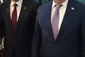 Genel Başkan Ziyatdin Kassanov, Cumhurbaşkanı Erdoğan ile Görüştü
