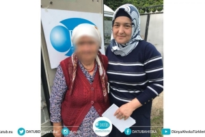 DATÜB'ün Gıda Yardım Kolisi Almatı'da İhtiyaç Sahibi Ailelere Ulaştı