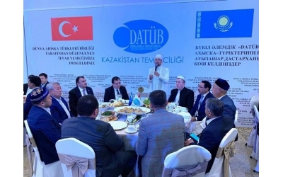 DATÜB Almatı’da Büyük İftar Programı Düzenledi