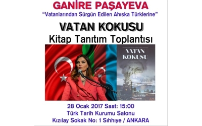 Ganire Paşayeva'nın VATAN KOKUSU Kitap Tanıtım Toplantısı