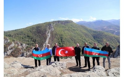 Ziyatdin Kassanov Sn.Cumhurbaşkanı İlham Aliyev Tarafından "Kültür Başkenti" ilan edilen kadim Şuşayı Ziyaret Etti