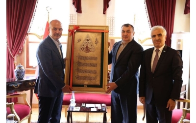 DATÜB Genel Başkanımız Sn.Ziyatdin Kassanov, İçişleri Bakanımız Sn. Süleyman Soylu'nun İstanbul’daki çalışma ofisinde bir araya geldi.