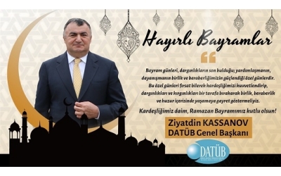 Ziyatdin Kassanov'dan Ramazan Bayramı Mesajı