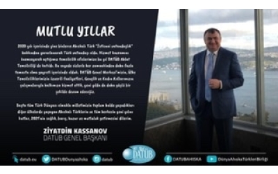 DATÜB Genel Başkanı Sayın Ziyatdin Kassanov\'un Yeni Yıl Mesajı