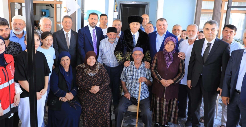 Türkiye Cumhuriyeti İçişleri Bakanı Ali Yerlikaya Ahıskalı Türklerle Buluştu