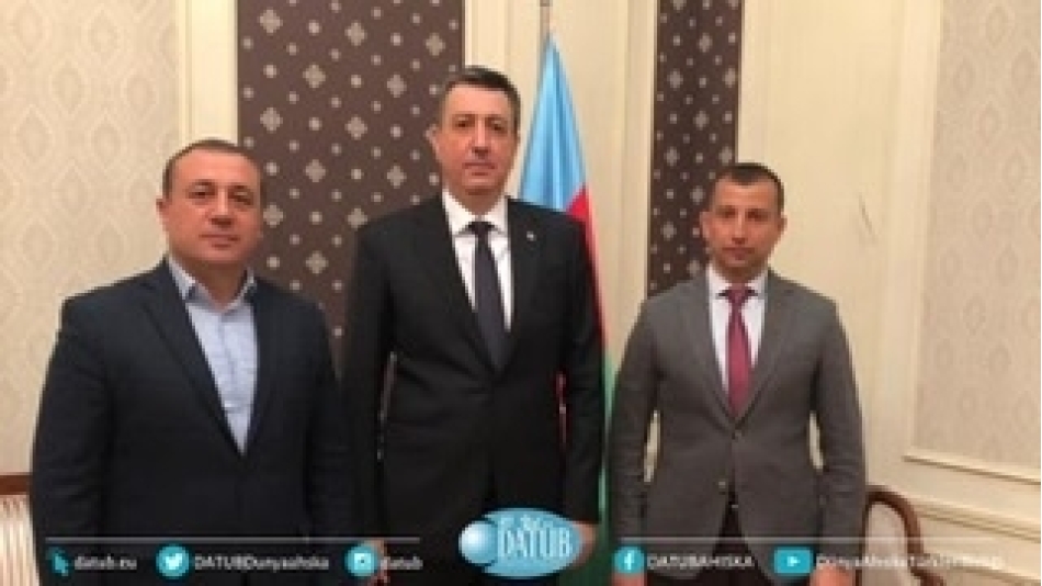 DATÜB Başkan Yrd. İsmail Ahmedov, Azerbaycan'ın Gürcistan Büyükelçisi Faik Guliyev’i Ziyaret Etti