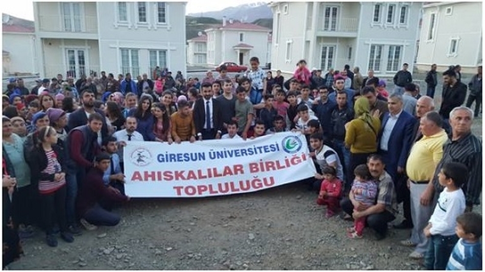 ​Giresun Üniversitesi Ahıskalılar Topluluğu ve Garip Türklerin Huzuru: Erzincan
