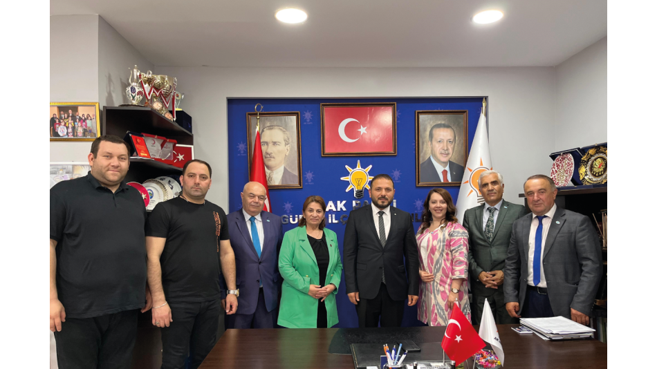 Ahıska Türkleri’nden AK Parti Gürsu İlçe Başkanı’na Önemli Ziyaret