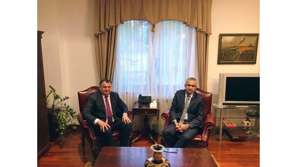 ​DATÜB Genel Başkanı, Almatı Başkonsolosu Ali Rıza Akıncı'yı Ziyaret Etti