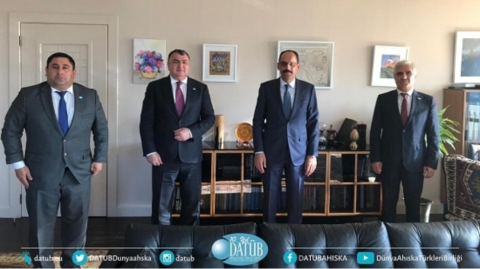 ​DATÜB Genel Başkanı, Cumhurbaşkanlığı Sözcüsü İbrahim Kalın ile Görüştü