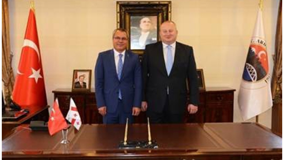 Gürcistan'ın Samtskhe-Cavakheti bölge valisi Akaki Matchutadze Ardahanı Ziyaret etti