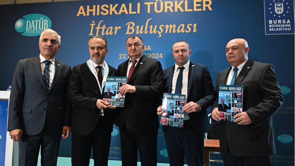 Burasa'da Yaşayan Ahıska Türkleri İftar Programında Buluştu
