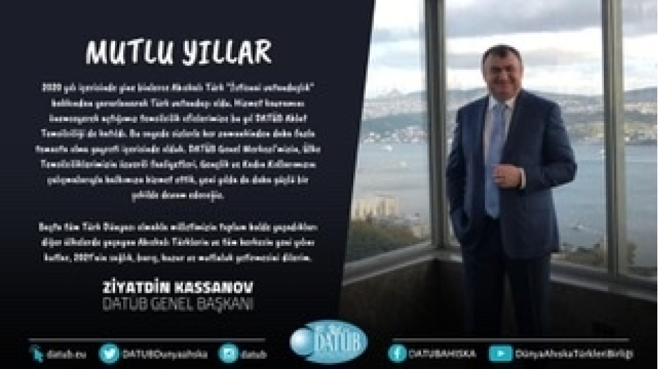 DATÜB Genel Başkanı Sayın Ziyatdin Kassanov\'un Yeni Yıl Mesajı