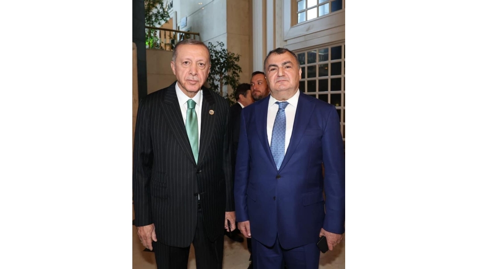 Başkan Ziyatdin Kassanov Cumhurbaşkanımız Recep Tayyip Erdoğan ile Kazakistan\'da Görüştü
