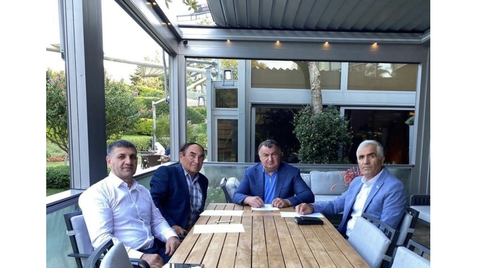DATÜB Genel Başkanı Ziyatdin Kassanov ve "Vatan Yolunda" Uluslararası Ahıska Türkleri Cemiyeti Başkanı Süleyman Barbakadze İstanbul'da biraraya geldi